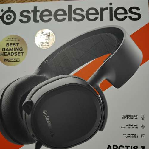 steelseries arctis 3 頭戴式耳機（有線）（非藍牙版）