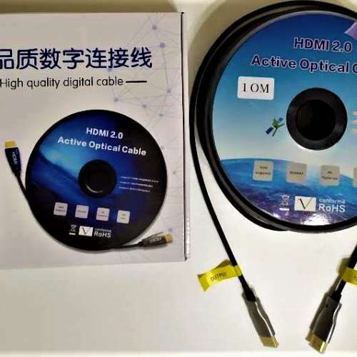 HDMI optical cable 2.0 全新光纖線 10米長