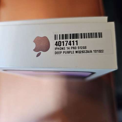 iPhone 14 Pro 512 暗紫色 99%新
