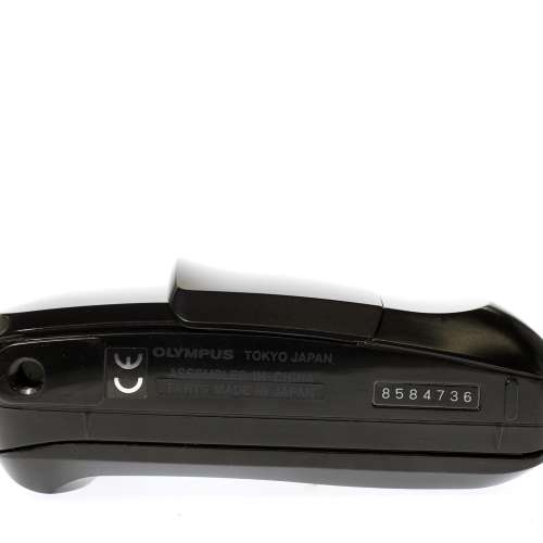 Olympus μ mju 1 Black AF 35mm Point & Shoot Film Camera