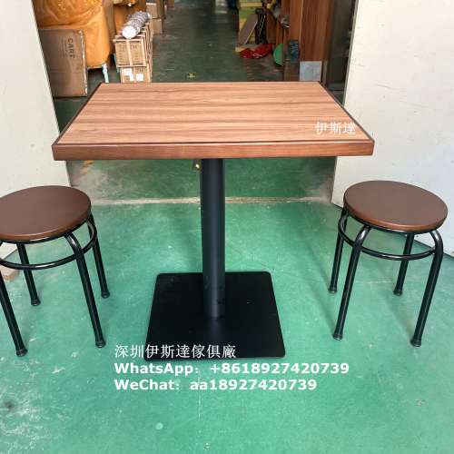 餐枱訂製工廠，椅子訂造，餐枱餐椅訂製配套組合，鐵藝椅子，圓形餐櫈，防火膠板餐枱...