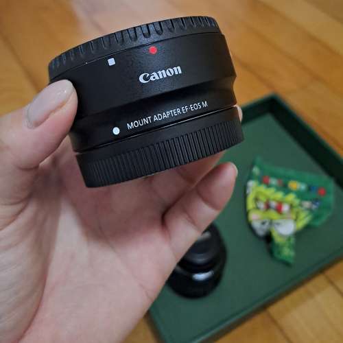 Canon ef eos m adaptor轉接器