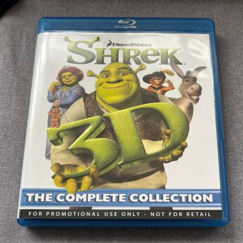 Samsung 3D Starter Kit Shrek Blu-Ray Disc with 3D glasses