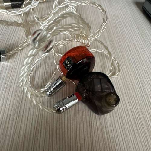 TSMR 3動鐵耳機 可調音連2.5mm銀線