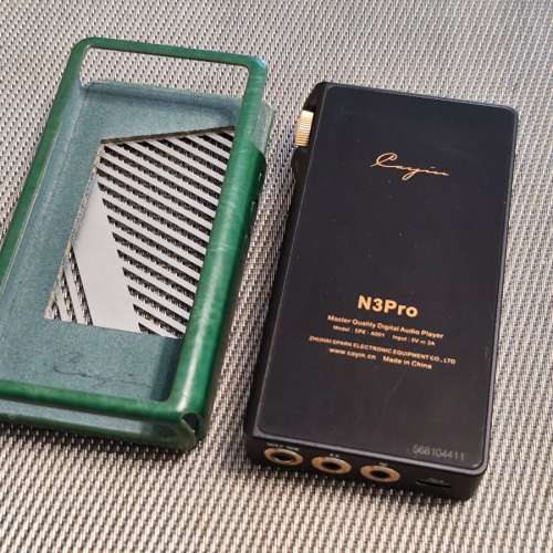近全新 Cayin N3 Pro 真膽管 DAP 音量旋制正常 + 3.5 靚聲 oBravo Cupid 平面振膜 ...