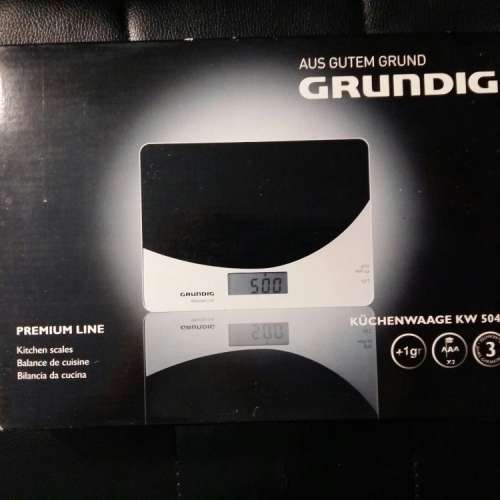 全新Grundig Kitchen Scale廚房電子磅