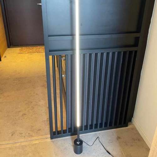 New led直身客廳床頭燈座落地燈床頭燈led straight living room bedside lamp hold...