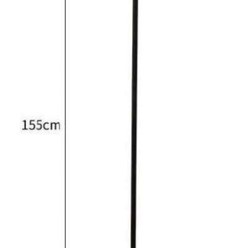 New美式雙層布藝黑白布罩枱燈座地燈American double-layer fabric black and white...