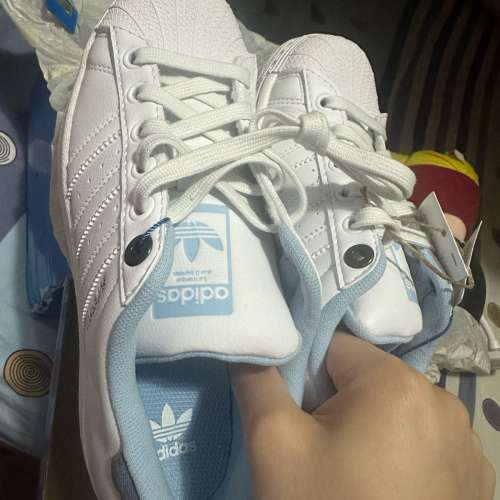 Altra boost superstar J 白洗水藍牛仔布