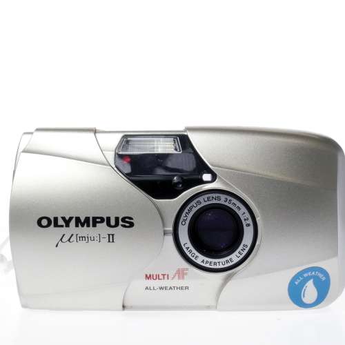 Olympus mju II Ultra Compact Point & Shoot 35mm F2.8 film camera