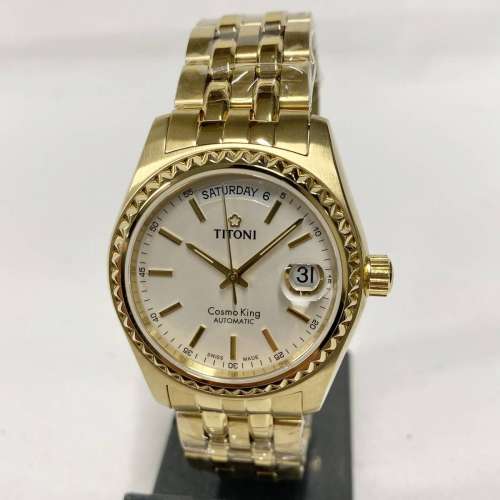梅花表 titoni 787 G-310 [COSMO KING (Cosmo King) 自動上鍊 男士錶]2