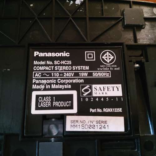 Panasonic CD機