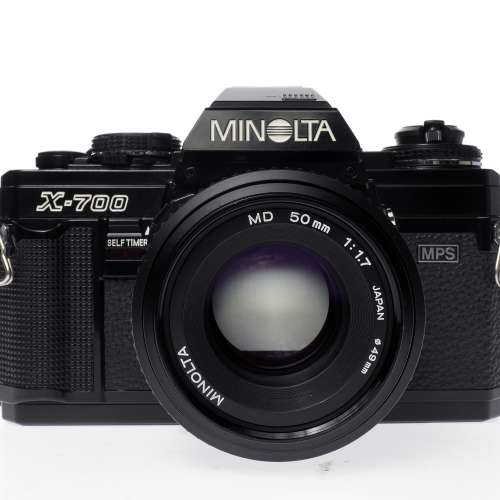 Minolta X-700 35mm SLR Film Camera 50mm f/1.7 Lens