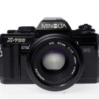 Minolta X-700 35mm SLR Film Camera 50mm f/1.7 Lens