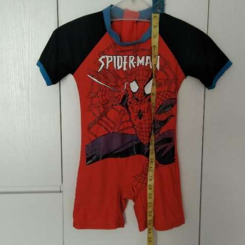 80%NEW SPIDERMAN 蜘蛛俠 泳衣 泳褲