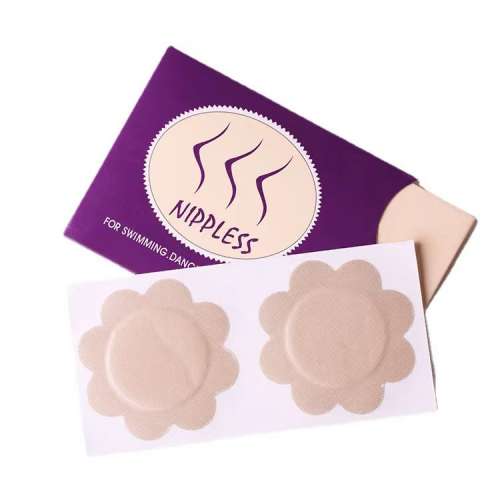 全新 一次性 圓形 花形 乳貼 一包五對 Nipple Covers 5 pairs