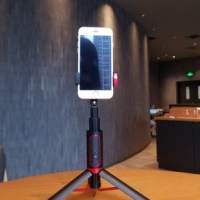 New三腳架伸縮自拍神器桿帶藍芽遙控selfie stick with bluetooth remote#iphone#sa...