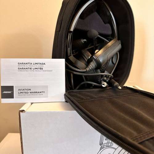 Bose A20 Aviation Headset (with Bluetooth) 二手或全新Headphones, 影音產品