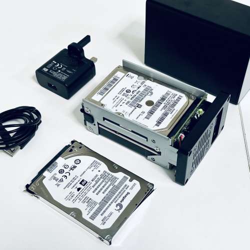 2.5” 迷你外置雙硬碟盒 + Seagate 1.5TB + Seagate 1TB + Seagate 500GB HHD