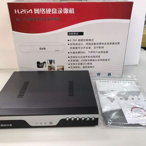 Difang 帝防8路網絡硬盤錄影機 + 4個鏡頭 -不包硬盤