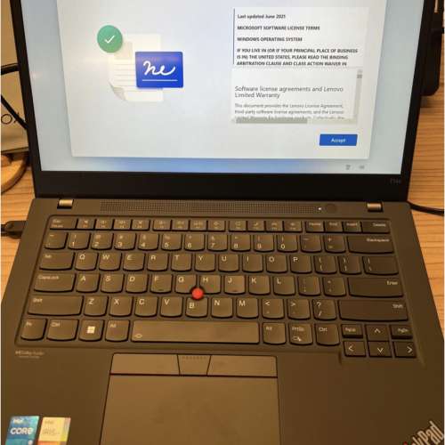 Lenovo thinkpad T14s Gen 2 送 msi mon