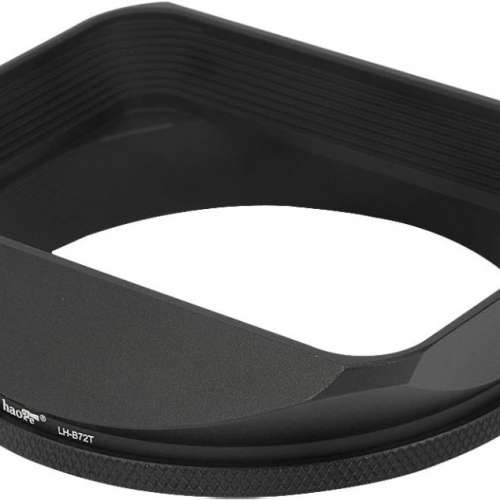 Haoge LH-B72T 72mm Square Metal Screw-in Mount Lens Hood With Cap (方形遮光罩)