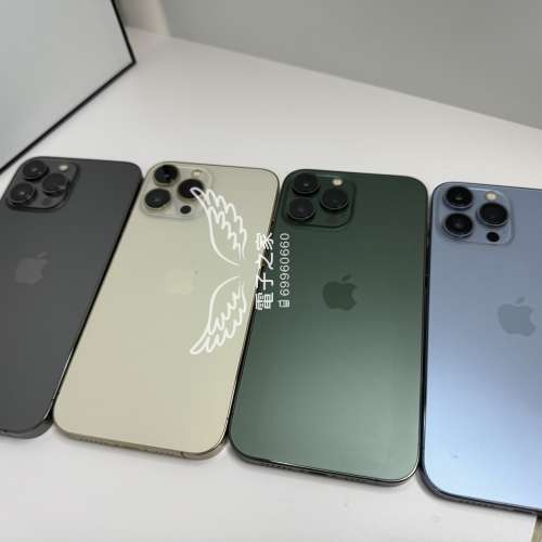 (最大容量13pro max )Apple Iphone 13 pro max 金色 綠色 灰色 黑色 256 512 1tb  ...
