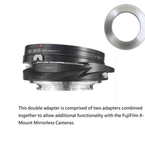 LAINA Tilt / Shift Lens Mount Adapter For M42 Screw SLR Mount SLR Lens to Fuji