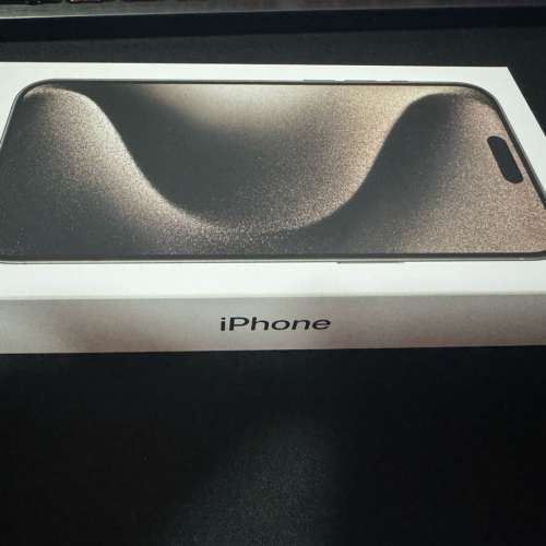 [全新原封未拆] iPhone 15 Pro Max Natural Titanium 原色 1TB