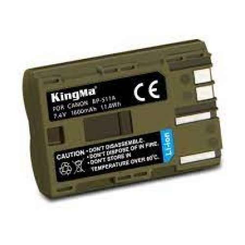 KingMa CANON BP-511 / BP-511A Fully Decoded Lithium-Ion Battery Pack