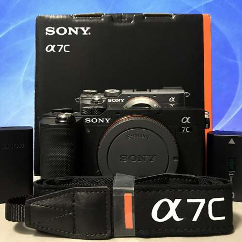 Sony A7c Body （black）行貨有盒帶保養