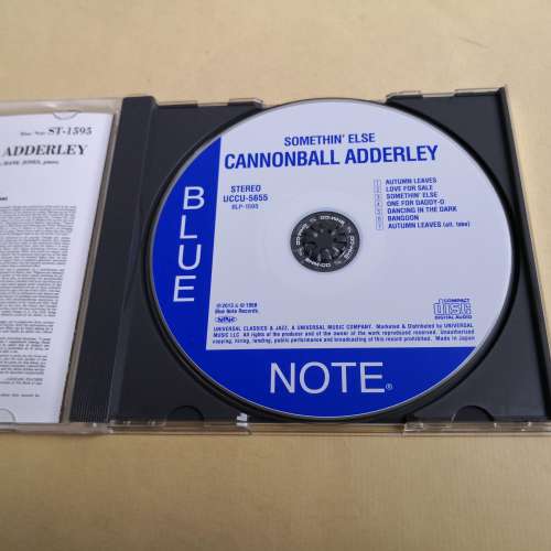 SHM-CD SOMETHIN' ELSE CANNONBALL ADDERLEY 日本版