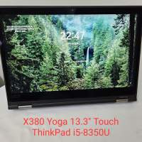 X380 Yoga 13.3" Touch Lenovo ThinkPad i5-8350U 8g ram 256g SSD