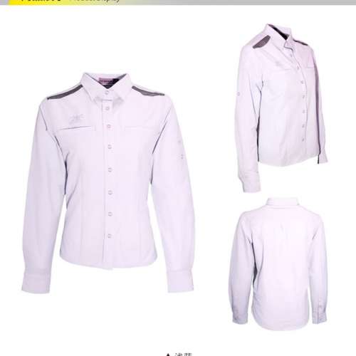 Bigpack LD Pomifera LS Shirt 派格女款防蚊快干行山衫 M (Lavender Blue)