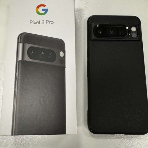 99%新 Google pixel 8 pro 256gb 黑色 全套 台灣版