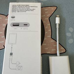 Apple Lightning to usb 3 camera adaptor