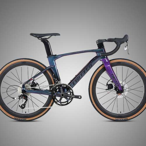 2023 TWITTER FREEDOM 22速 桶軸 碟剎 碳纖維 兒童公路車 送水架前後蛙燈