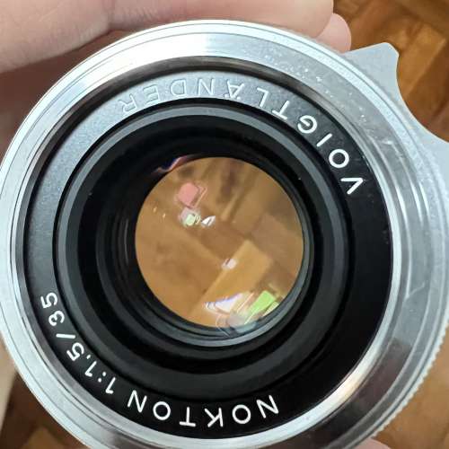 放voigtlander nokton vintage line aspherical TYPE II35/1.5 銀色