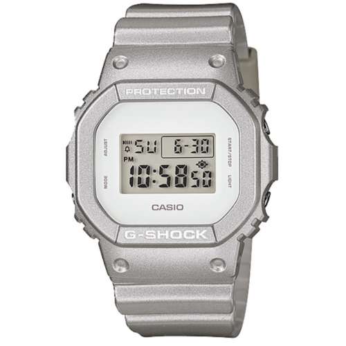 Casio G-Shock DW-5600SG 絕版方面-銀灰色