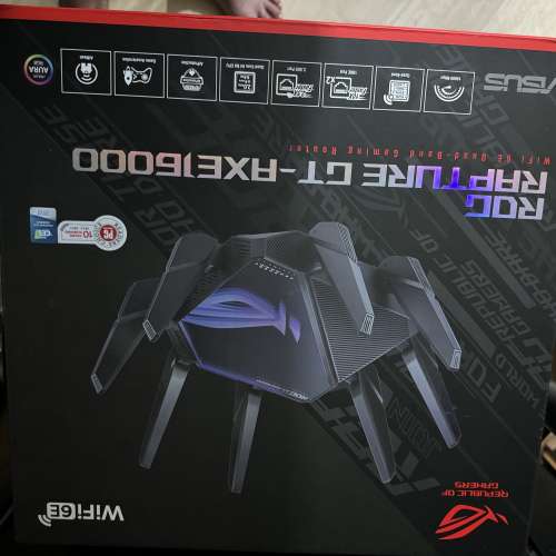 ASUS ROG RAPTURE GT-AXE16000 Wi-Fi 6e Router