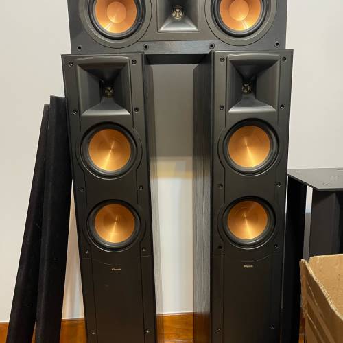 Klipsch RF-52 ii 座地，中置R25c