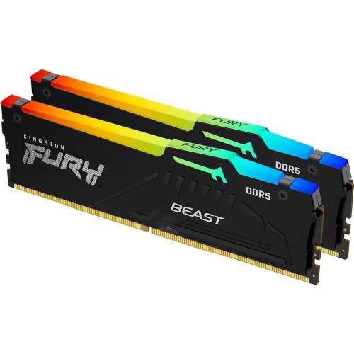 Kingston Fury Beast RGB 32GB (2 x 16GB) DDR5 6000 Mhz C36 AMD EXPO