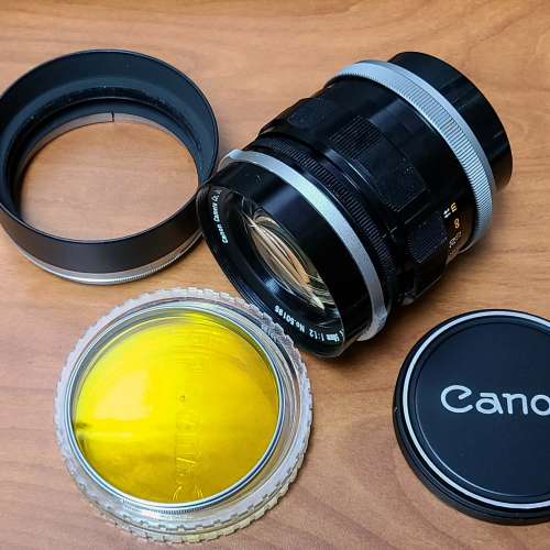 Canon FL 58mm F1.2 Lens