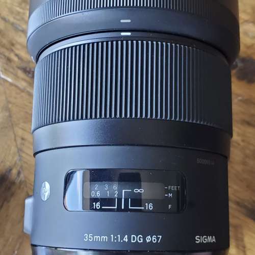 Sigma 35mm F1.4 DG HSM Canon EF