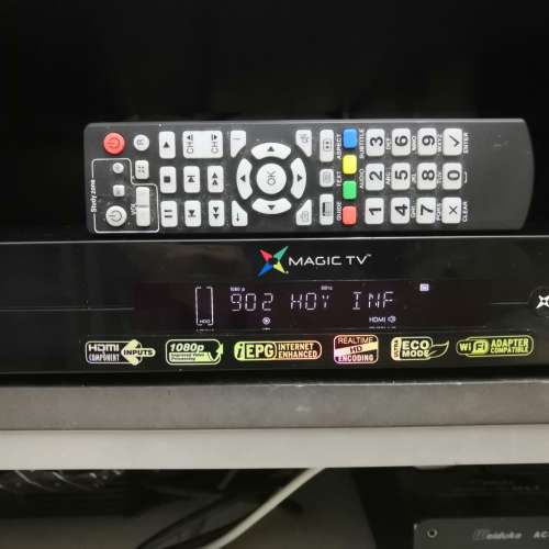 MAGIC TV7000D數碼高清盒(100%全正常,內置1TB硬碟可錄)