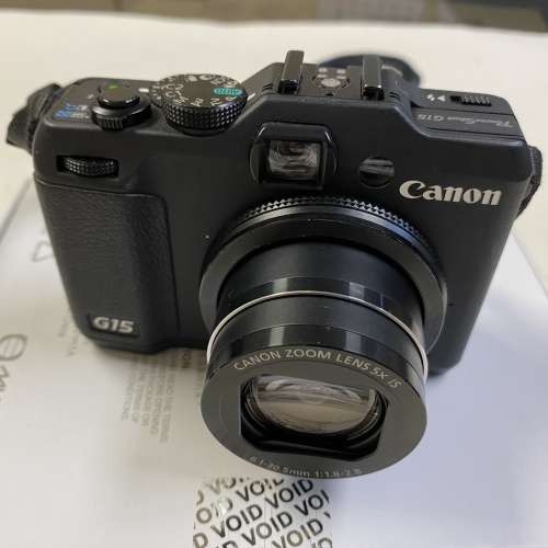Canon G15 二手或全新數碼相機, 攝影產品