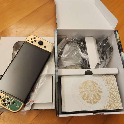 Switch 王國之淚Oled特別版版行貨有保養連1隻game