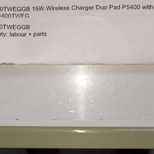 全新未用, SAMSUNG 三星電子 P5400 無線閃充雙充電板