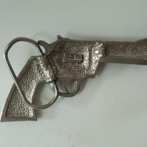 全新 三色 立體 左輪手槍 腰帶扣