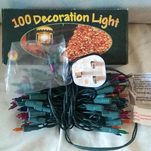 全新 100頭 四色 燈飾 聖誕燈